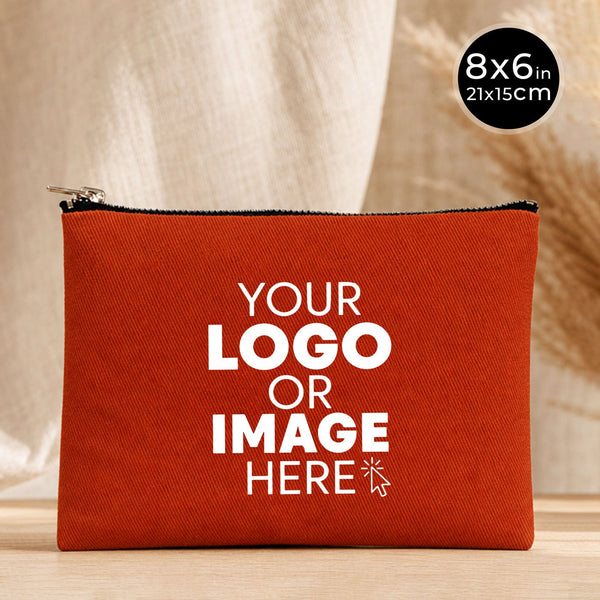 Personalized Clutch Bag – Custom Makeup & Bridesmaid Zip Pouch - Pamusan.com