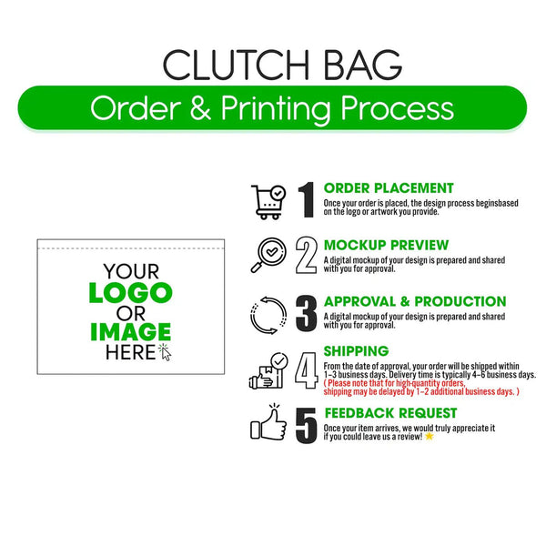 Personalized Clutch Bag – Custom Makeup & Bridesmaid Zip Pouch - Pamusan.com