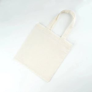 Personalized Cotton Tote Bag – 9" x 9" Lightweight Reusable Custom Print - Pamusan.com