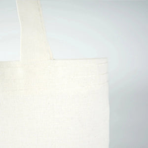 Personalized Cotton Tote Bag – 9" x 9" Lightweight Reusable Custom Print - Pamusan.com