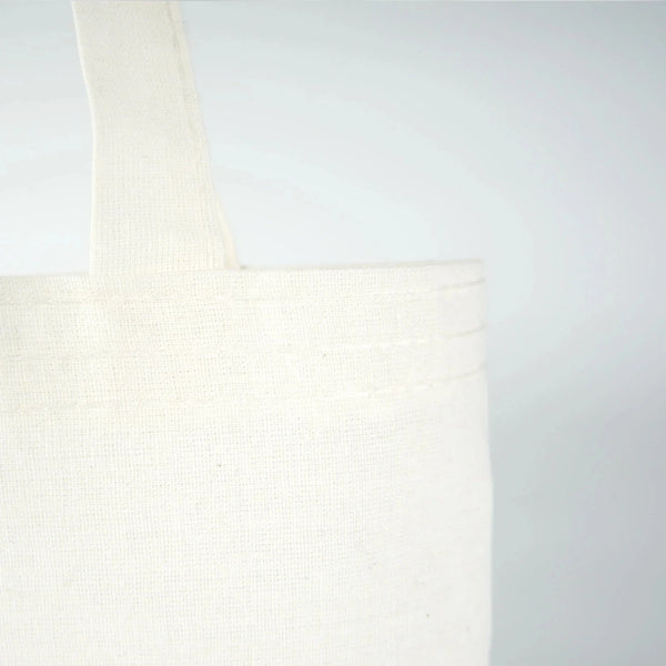 Personalized Cotton Tote Bag – 9" x 9" Lightweight Reusable Custom Print - Pamusan.com