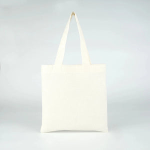 Personalized Cotton Tote Bag – 9" x 9" Lightweight Reusable Custom Print - Pamusan.com