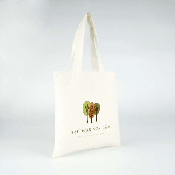 Personalized Cotton Tote Bag – 9" x 9" Lightweight Reusable Custom Print - Pamusan.com