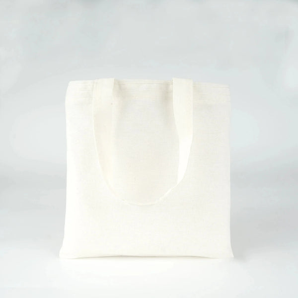 Personalized Cotton Tote Bag – 9" x 9" Lightweight Reusable Custom Print - Pamusan.com