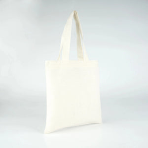 Personalized Cotton Tote Bag – 9" x 9" Lightweight Reusable Custom Print - Pamusan.com
