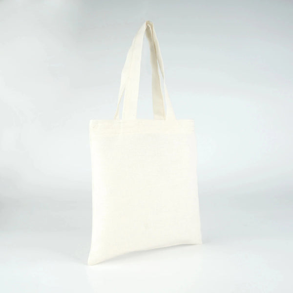 Personalized Cotton Tote Bag – 9" x 9" Lightweight Reusable Custom Print - Pamusan.com
