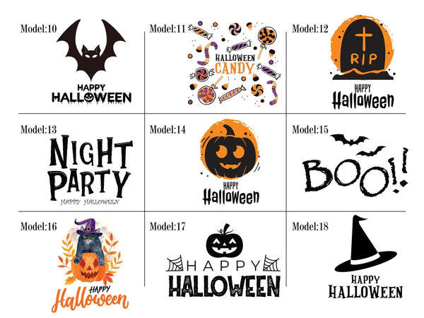 Personalized Halloween Drawstring Pouch Bag – 6"x8" Trick or Treat Candy Bag with Name, 27 Designs - Pamusan.com