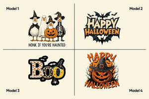 Personalized Halloween Makeup Bag – Custom Zipper Pouch with 12 Spooky Designs - Pamusan.com