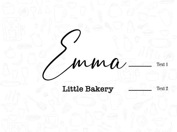 Custom Kids Apron Set - Young Chef Gift, Personalized Cooking Fun - Pamusan.com