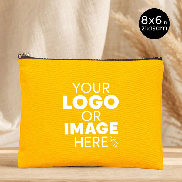 Personalized Makeup Clutch Bag – Bridesmaid Gift – Custom 8"x6" Clutch Bags - Pamusan.com