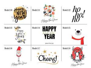 Personalized New Year Tote Bag  14" × 16"  (35 x 40 cm)  – Custom Logo Cotton Bag — logo detail | Pamusan