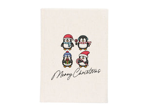 Personalized Notebook 6" × 8" (15 × 20 cm), Your Logo or Text Here, Merry Christmas Designs — logo detail | Pamusan