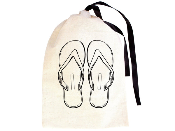 Personalized Shoe Bags – Custom Travel Pouch with Logo Printing — print detail | Pamusan