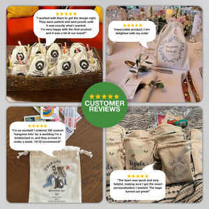 Fabric Pouch 6" W x 8" H (15.5 cm x 20 cm) -  (Customize)