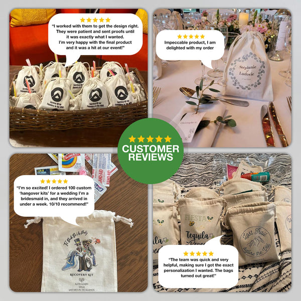 Fabric Pouch 6" W x 8" H (15.5 cm x 20 cm) -  (Customize)