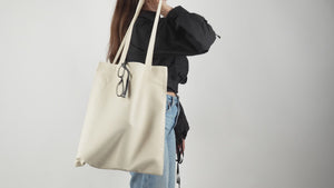Custom Canvas Tote Bags Bulk – 14"x16" Natural Color with Logo Printing | Wholesale Cotton Totes