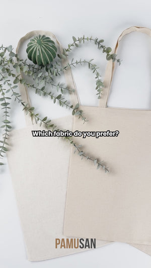 Custom Canvas Tote Bags – Add Your Logo or Photo -  Fabric Weight: 6 oz (220 gsm)