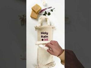 Merry Christmas & New Year Cotton Gift Bags – Personalized Family or Company Pouches with Custom Logo & Text