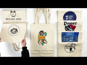 Custom Cotton Tote Bags – 14"x16" İnches | Wholesale & Personalized Printing
