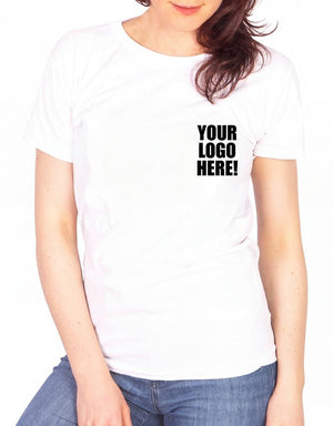 Print Promotional T-shirt White Color - Pamusan.com
