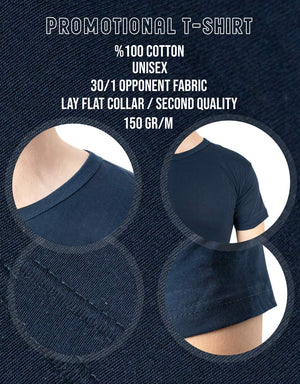 Promotional T-shirt Navy Blue - Pamusan.com