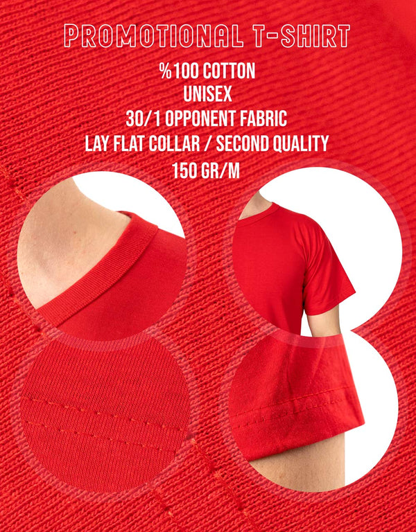 Promotional T-shirt Red - Pamusan.com