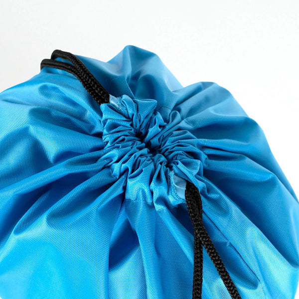Waterproof Drawstring Backpack – Turquoise, Large 13×18 in (32×45 cm) - Pamusan.com
