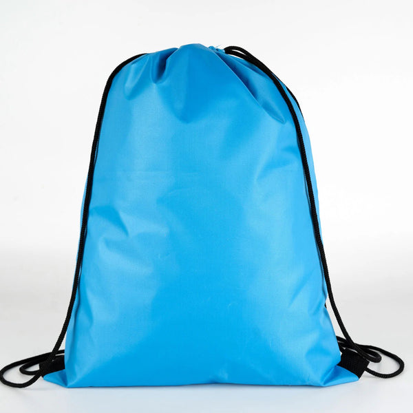 Waterproof Drawstring Backpack – Turquoise, Large 13×18 in (32×45 cm) - Pamusan.com