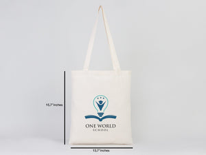 Wholesale Cloth Bag Reusable Cotton Bag - 14"W x 16"H (35 cm x 40 cm) — custom print | Pamusan