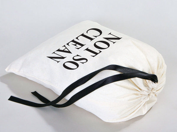 Wholesale Logo Printed Shoe Bags | Custom Drawstring Shoe Organizers | 2 Sizes |  Black Ribbon — print detail | Pamusan