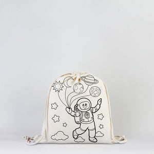 Wrapped Bag Hobby Painting Set 2 - 20 x Can be painted Wrapped Bag 14"x16" / 4 x Keck Pen 12's - Pamusan.com