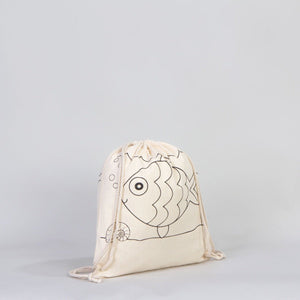 Wrapped Bag Hobby Painting Set 2 - 20 x Can be painted Wrapped Bag 14"x16" / 4 x Keck Pen 12's - Pamusan.com
