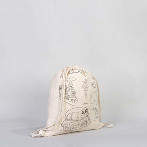 Wrapped Bag Hobby Painting Set 2 - 20 x Can be painted Wrapped Bag 14"x16" / 4 x Keck Pen 12's - Pamusan.com