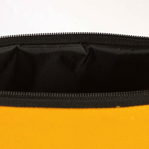 Yellow Cotton Zippered Clutch Pouch – 12" × 8" (30 × 21 cm) – 10 oz Fabric - Pamusan.com