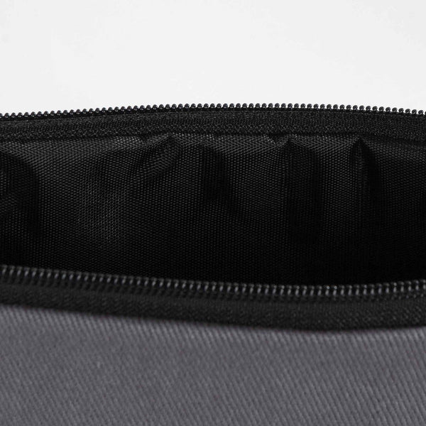 Zippered Clutch Bag – Anthracite – 10" × 7" (25 × 18 cm) - 10 oz - Pamusan.com