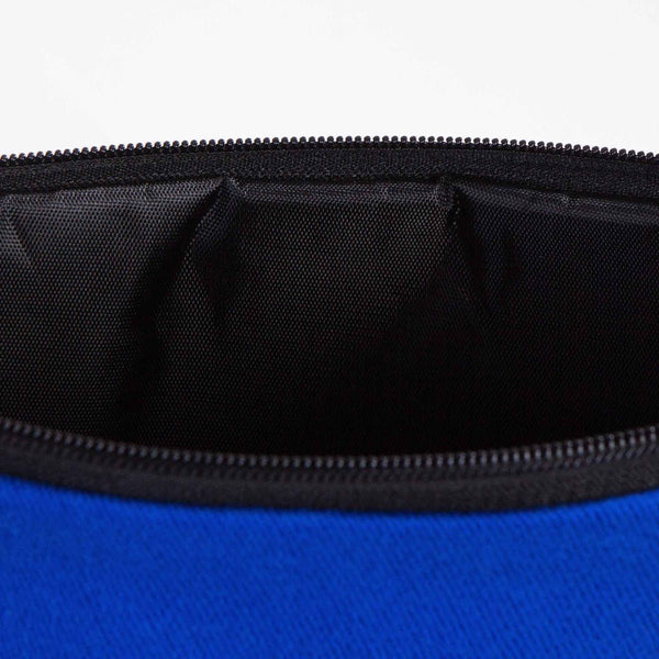 Zippered Clutch Bag – Blue – 10" × 7" (25 × 18 cm) - 10 oz - Pamusan.com